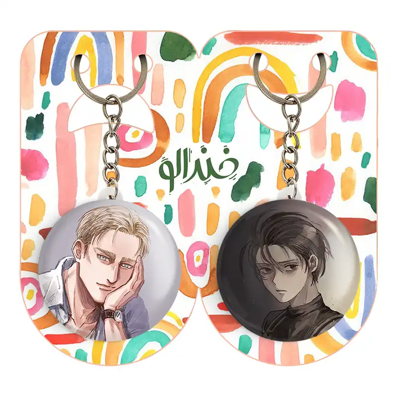 جاکلیدی خندالو مدل اروین اسمیث انیمه اتک آن تایتان کد 1861318605 مجموعه 2 عددی