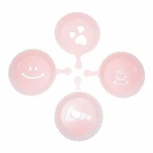 شابلون تزیینی تاپ  استار مدل 289485 بسته 4 عددی