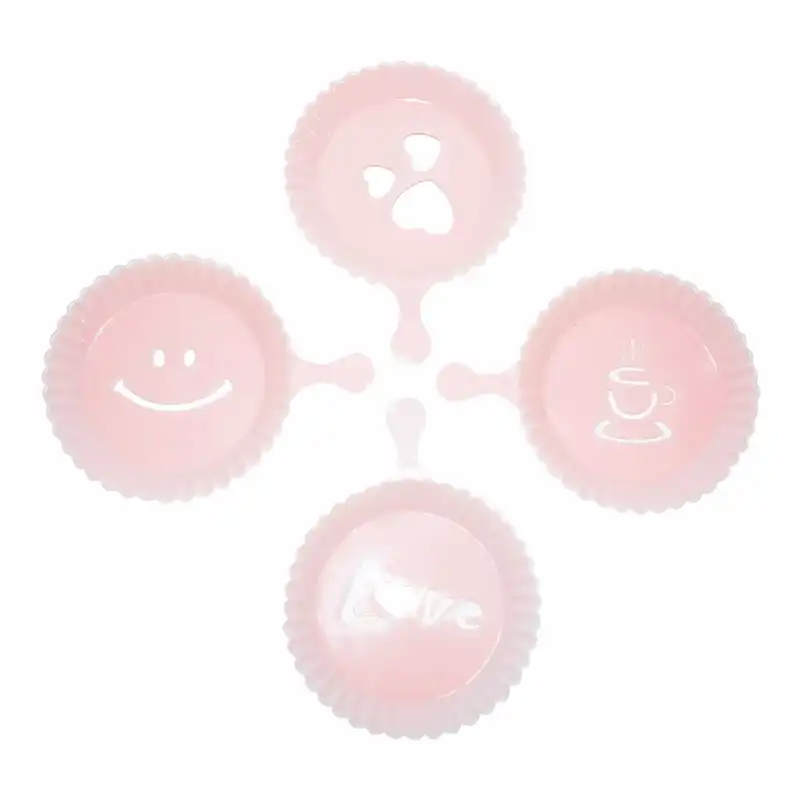 شابلون تزیینی تاپ  استار مدل 289485 بسته 4 عددی