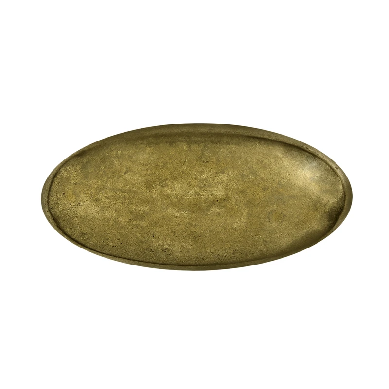 سنگ زینتی پیریت مدل نگین بیضی کد RTM_PIR121