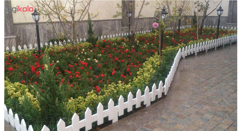 حصار باغچه مدل Arc بسته 12 عددی حصار باغچه مدل Arc بسته 12 عددی