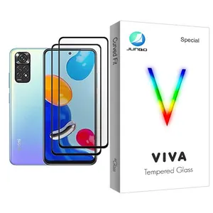 Junbo Viva Glass MIX002 Screen Protector For Xiaomi Redmi Note 11 Pack Of 2