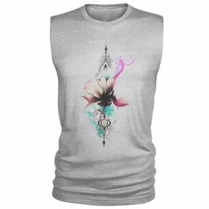 تاپ مردانه طرح گل کد A36