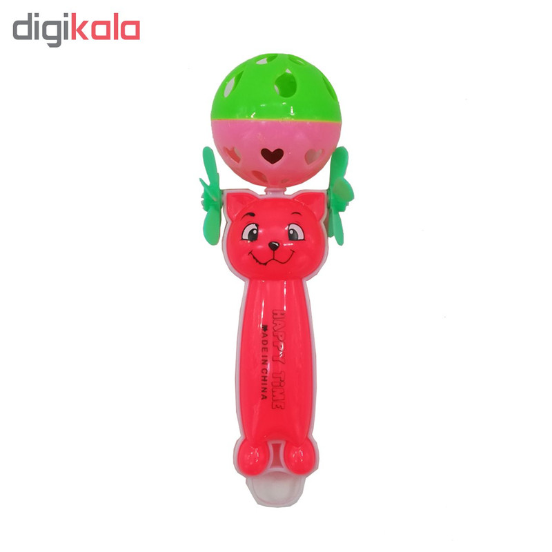 جغجغه کودک طرح گربه مدل cat211