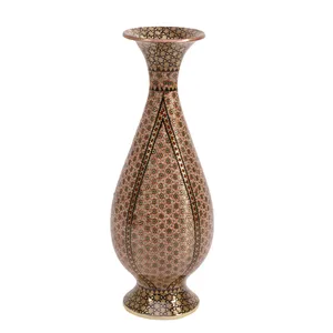 گلدان خاتم کاری گالری گوهران کد 164