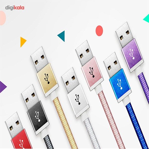 کابل تبدیل USB به microUSB ای دیتا مدل Reversible Aluminum به طول 1 متر main 1 45