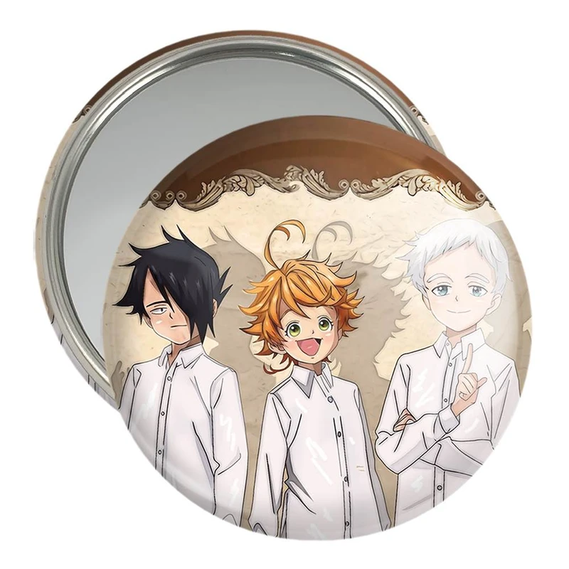 آینه جیبی خندالو مدل نورمن و اما و ری انیمه ناکجاآباد موعود  کد 12735