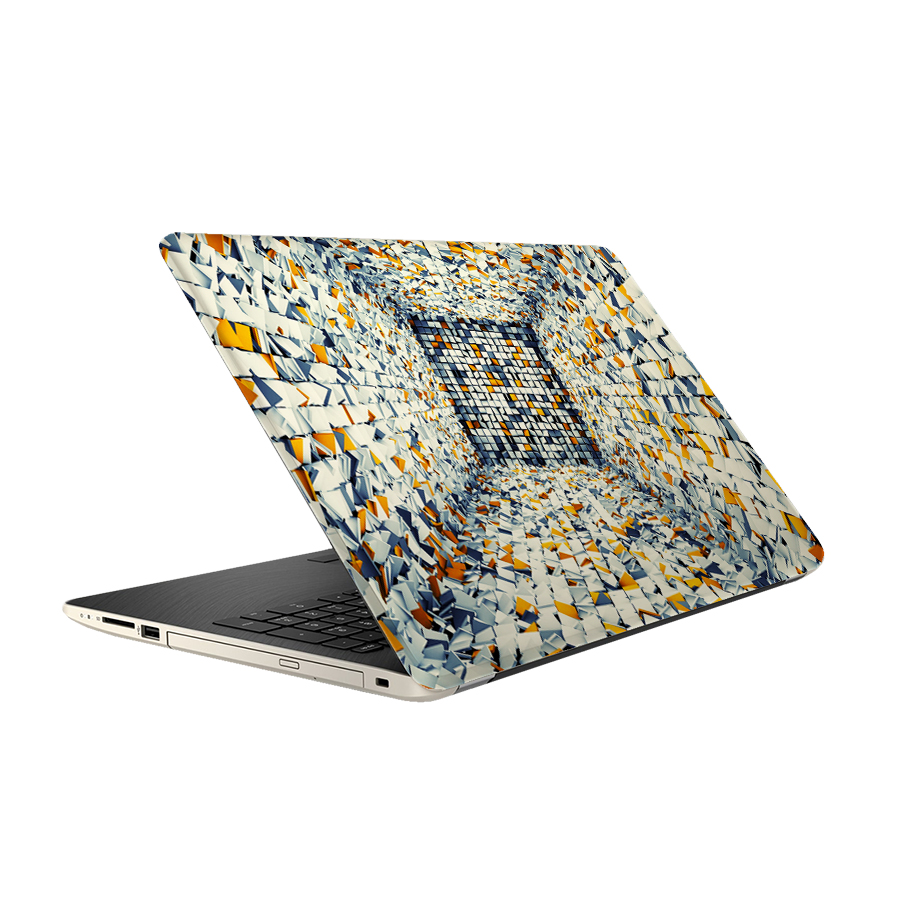 استیکر لپ تاپ فلوریزا  طرح سه بعدی کد 094 مناسب برای لپ تاپ 15.6 اینچ