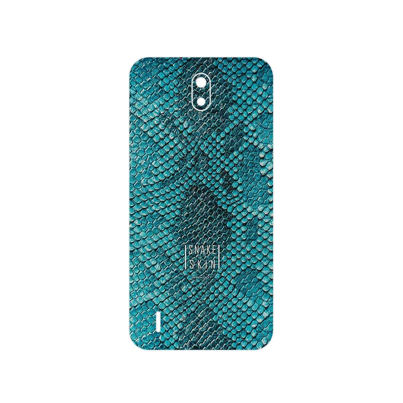 برچسب پوششی ماهوت مدل Blue Snake Skin مناسب برای گوشی موبایل نوکیا C1