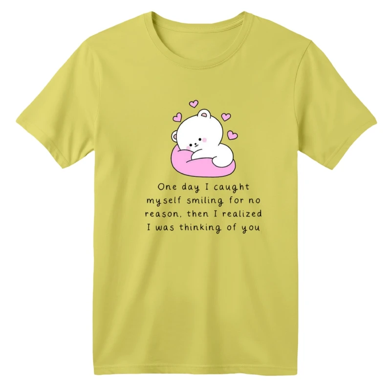 تی شرت آستین کوتاه بچگانه مدل خرس قلبی