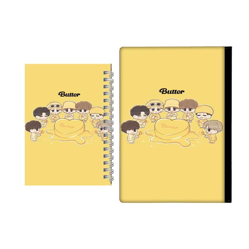 کلاسور مدل بی تی اس کد 2393 به همراه دفتر یادداشت