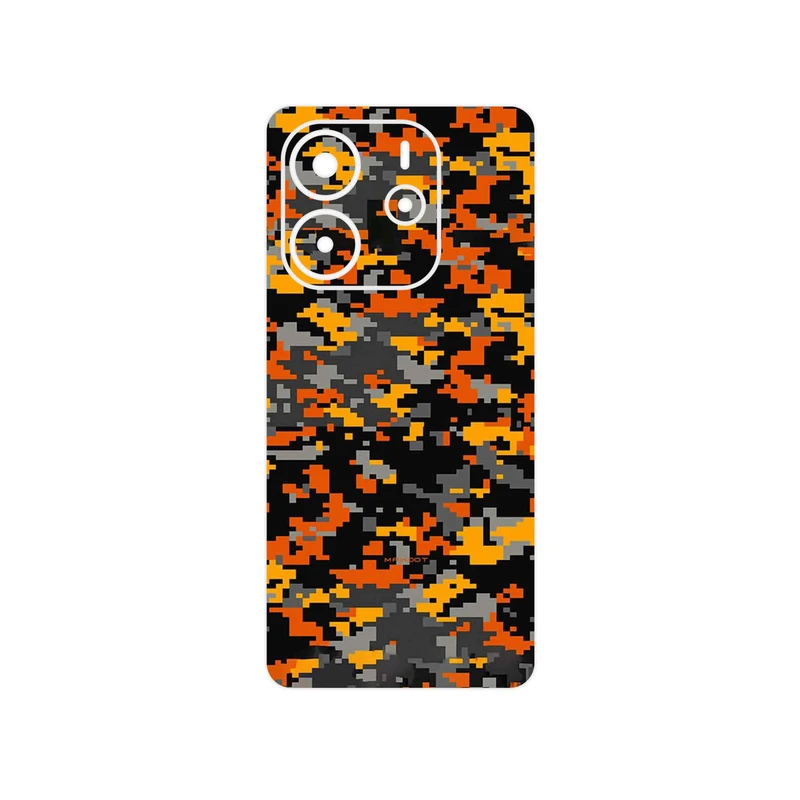 برچسب پوششی ماهوت مدل Army_Autumn_Pixel مناسب برای گوشی موبایل شیائومی Redmi Note 14 4G
