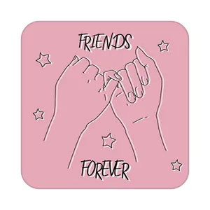 زیر لیوانی کاکتی طرح عاشقانه مدل mp39773