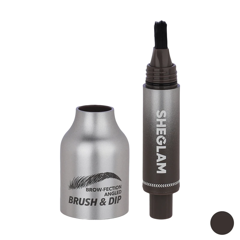 سایه ابرو شیگلم مدل angled brush&dip truffle