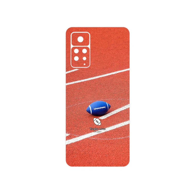 برچسب پوششی ماهوت مدل Rugby football مناسب برای گوشی موبایل شیائومی Redmi Note 11 Pro Plus 5G (India)