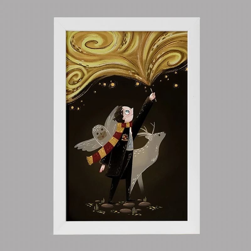 تابلو خندالو مدل هری پاتر (Harry Potter) کد F8217