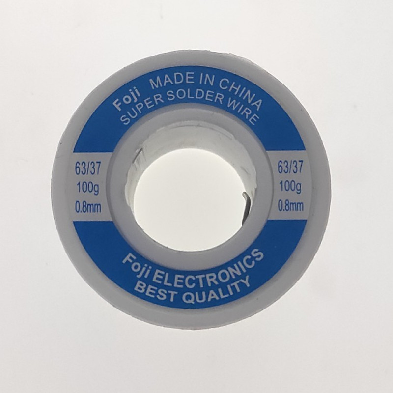 سیم لحیم فوجی مدل 6337 وزن 100 گرم سیم لحیم فوجی مدل 6337 وزن 100 گرم