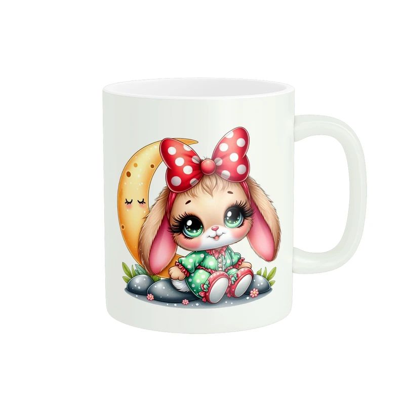 ماگ پاد آفرین طرح خرگوش کد 1212