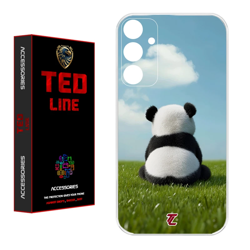 کاور تدلاین طرح پاندا کد 1150 مناسب برای گوشی موبایل سامسونگ Galaxy A54