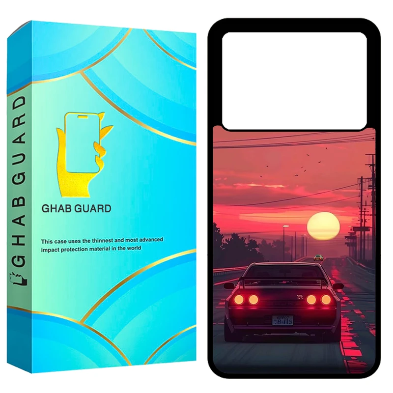 کاور قاب گارد طرح ماشین مدل GCHPK70P مناسب برای گوشی موبایل شیائومی Redmi K70 Pro 5G / Poco X6 Pro