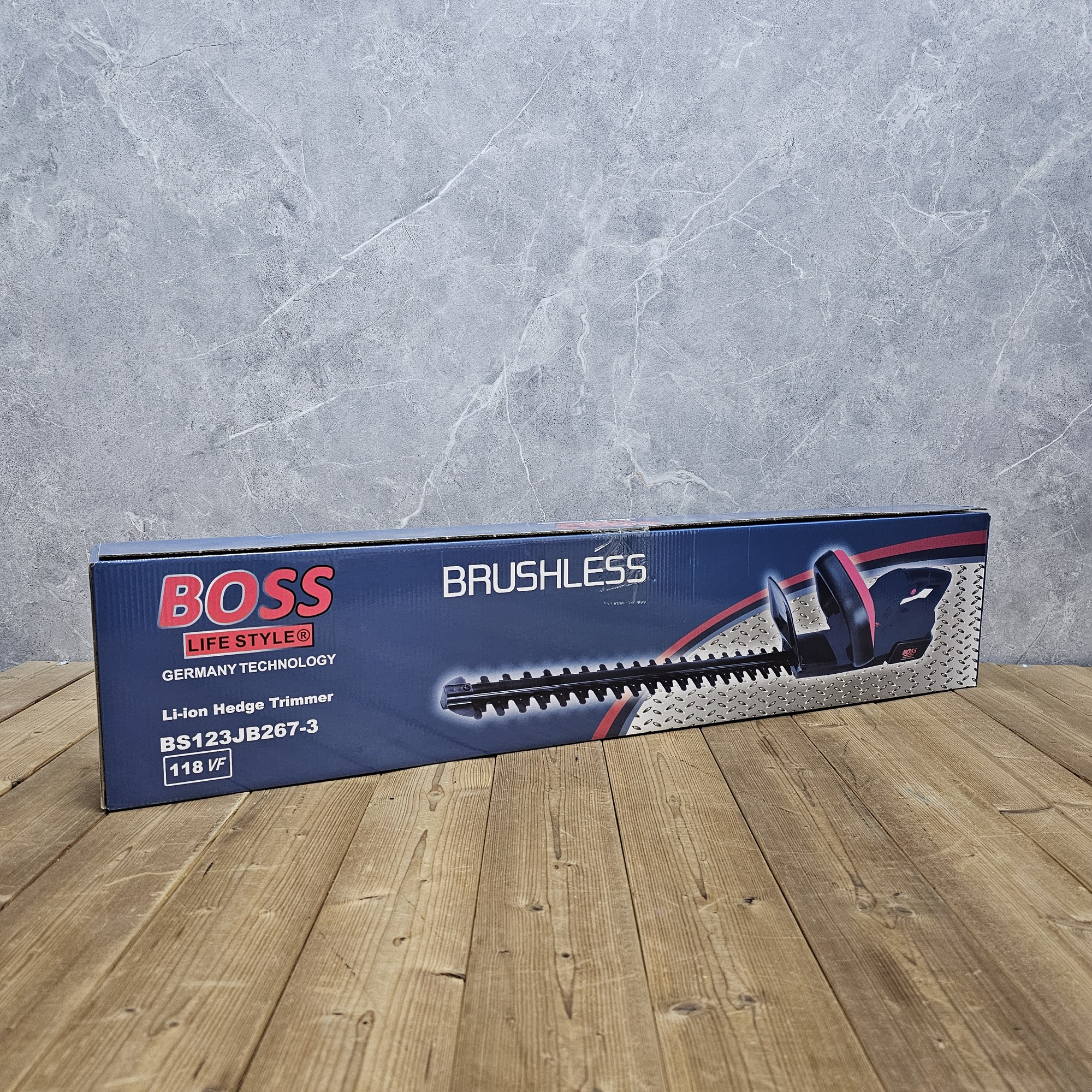 شمشاد زن شارژی براشلس صنعتی باس کد BS123JB267-3