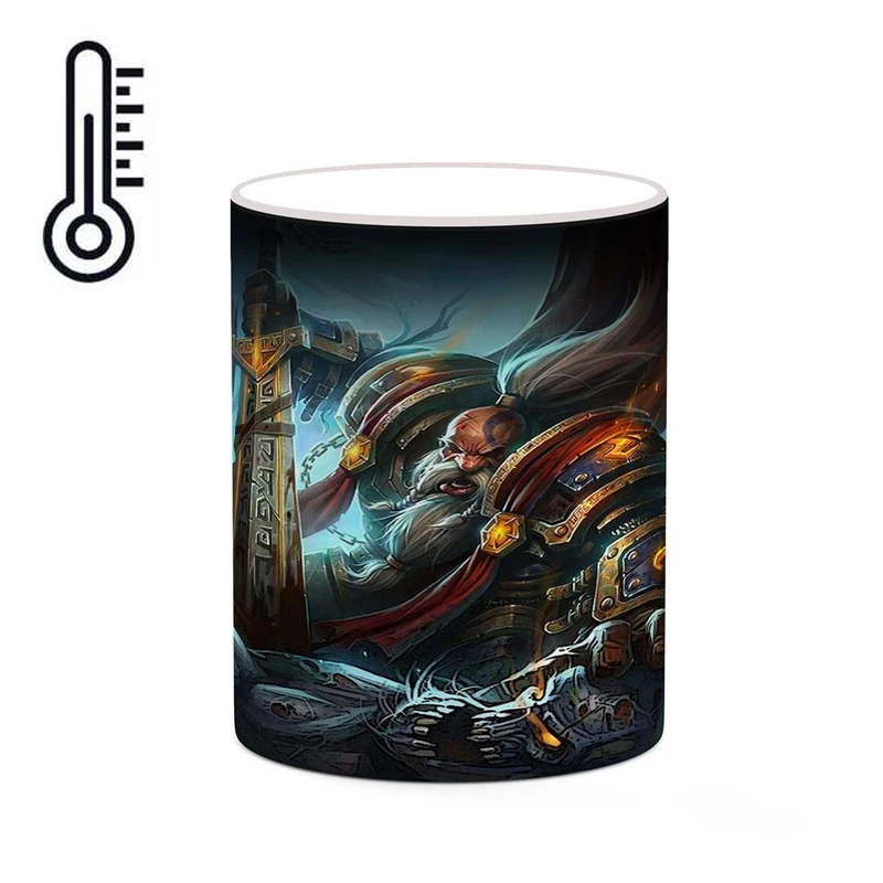 ماگ حرارتی کاکتی مدل بازی وارکرفت World Of Warcraft کد mgh31379