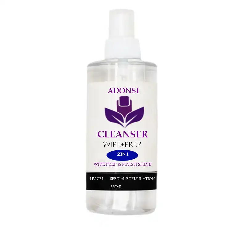 کلینزر کاشت ناخن آدونسی مدل 001 حجم 350 میلی لیتر