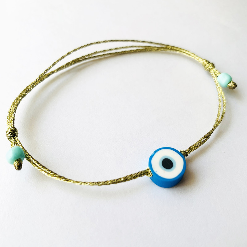 دستبند دخترانه طرح چشم نظر دستبند دخترانه طرح چشم نظر