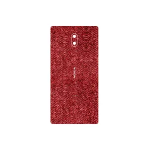MAHOOT Fabric Texture 4 Cover Sticker for Nokia 3