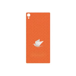 MAHOOT Minimalist origami bird Cover Sticker for Sony Xperia Z3