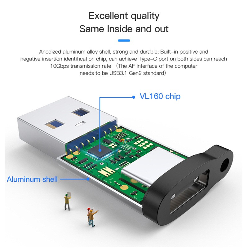 مبدل USB-C به USB 3.0 کد OTG-CA201 2
