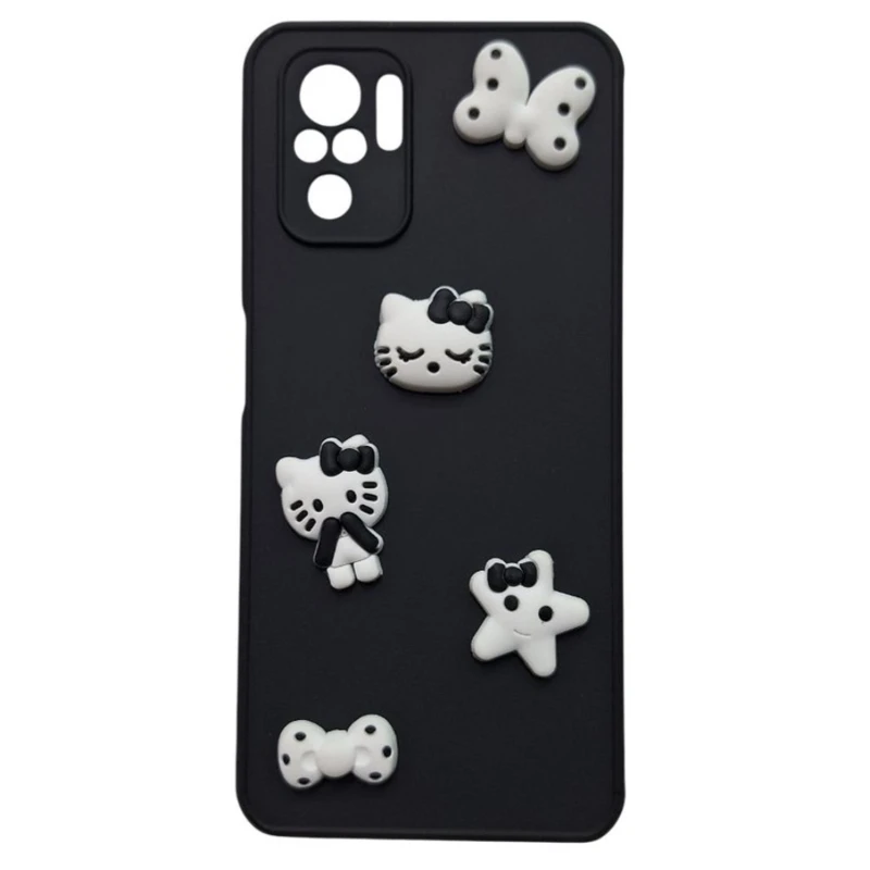 کاور طرح کیتی عروسکی مدل Note10 مناسب برای گوشی موبایل شیائومی Redmi Note 10 / Note 10 4G / Note 10S