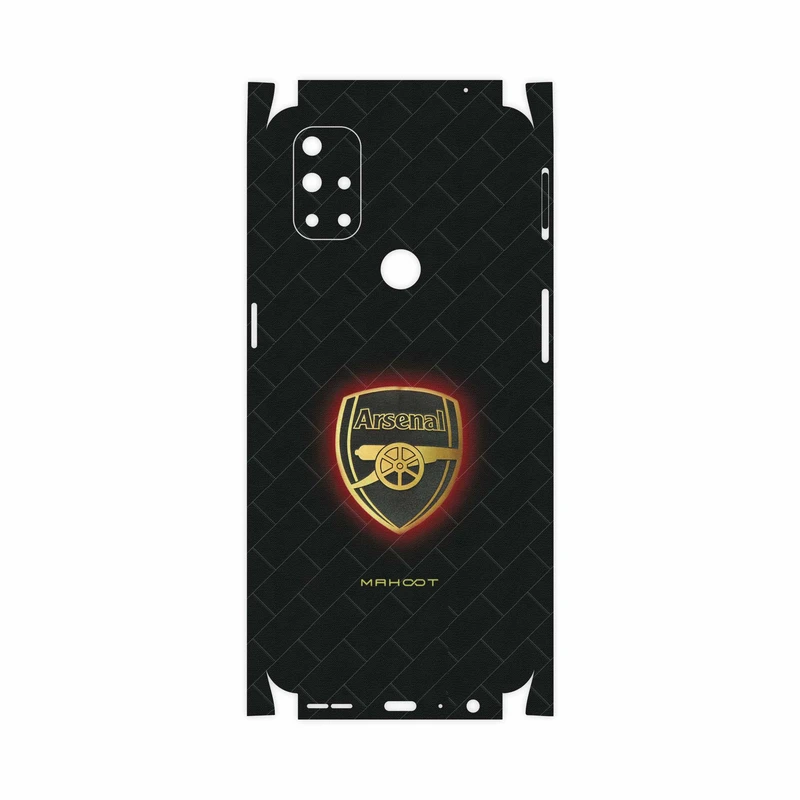 برچسب پوششی ماهوت مدل Arsenal-FullSkin مناسب برای گوشی موبایل وان پلاس Nord N10 5G