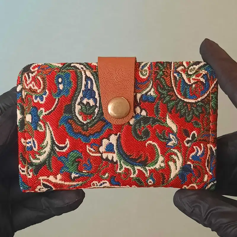 جاکارتی زنانه مدل دکمه ای طرح سنتی دور دوخت کد 05