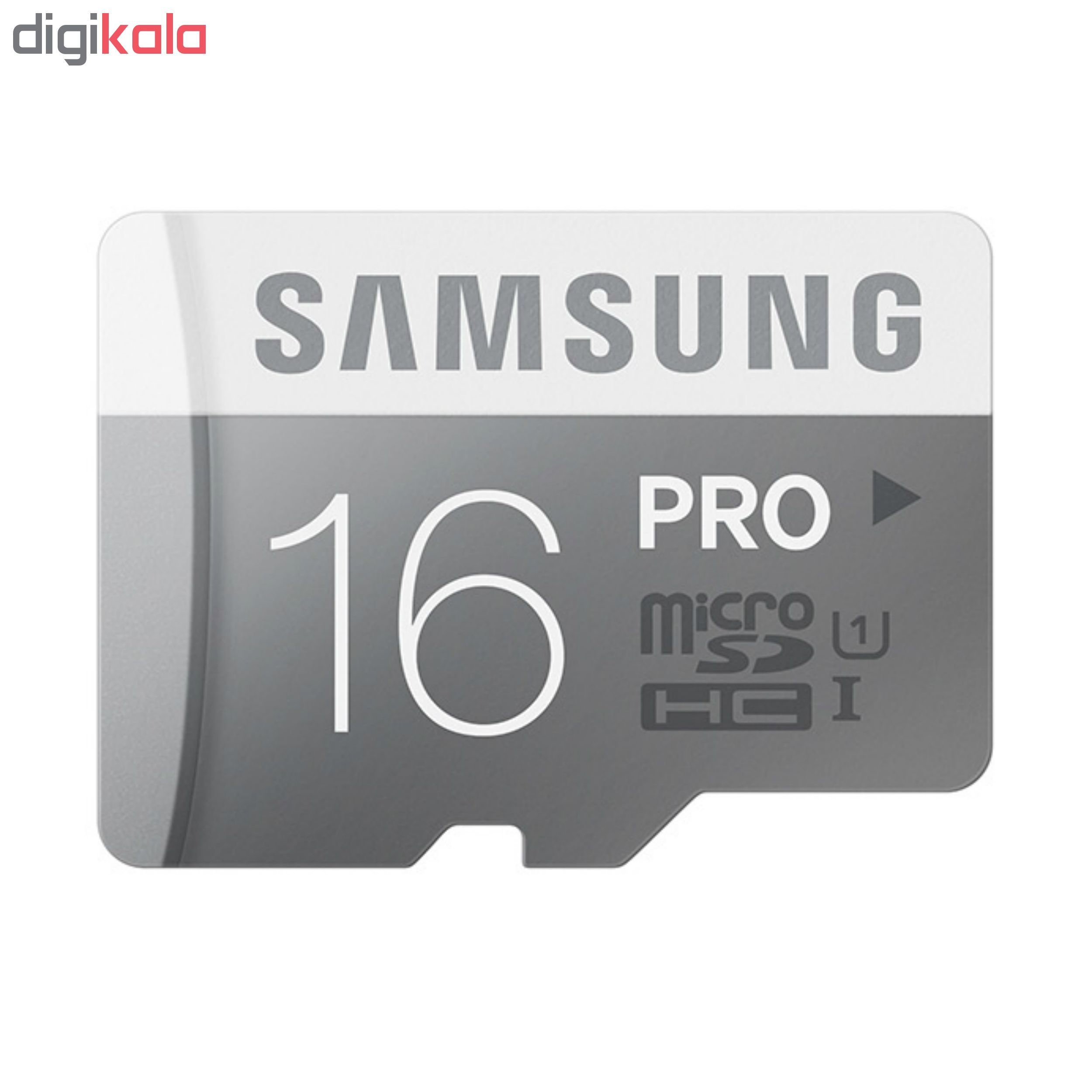 کارت حافظه microSDHC مدل Pro کلاس 10 استاندارد UHS-I U1 سرعت 90MBps ظرفیت 16 گیگابایت به همراه آداپتور SD
