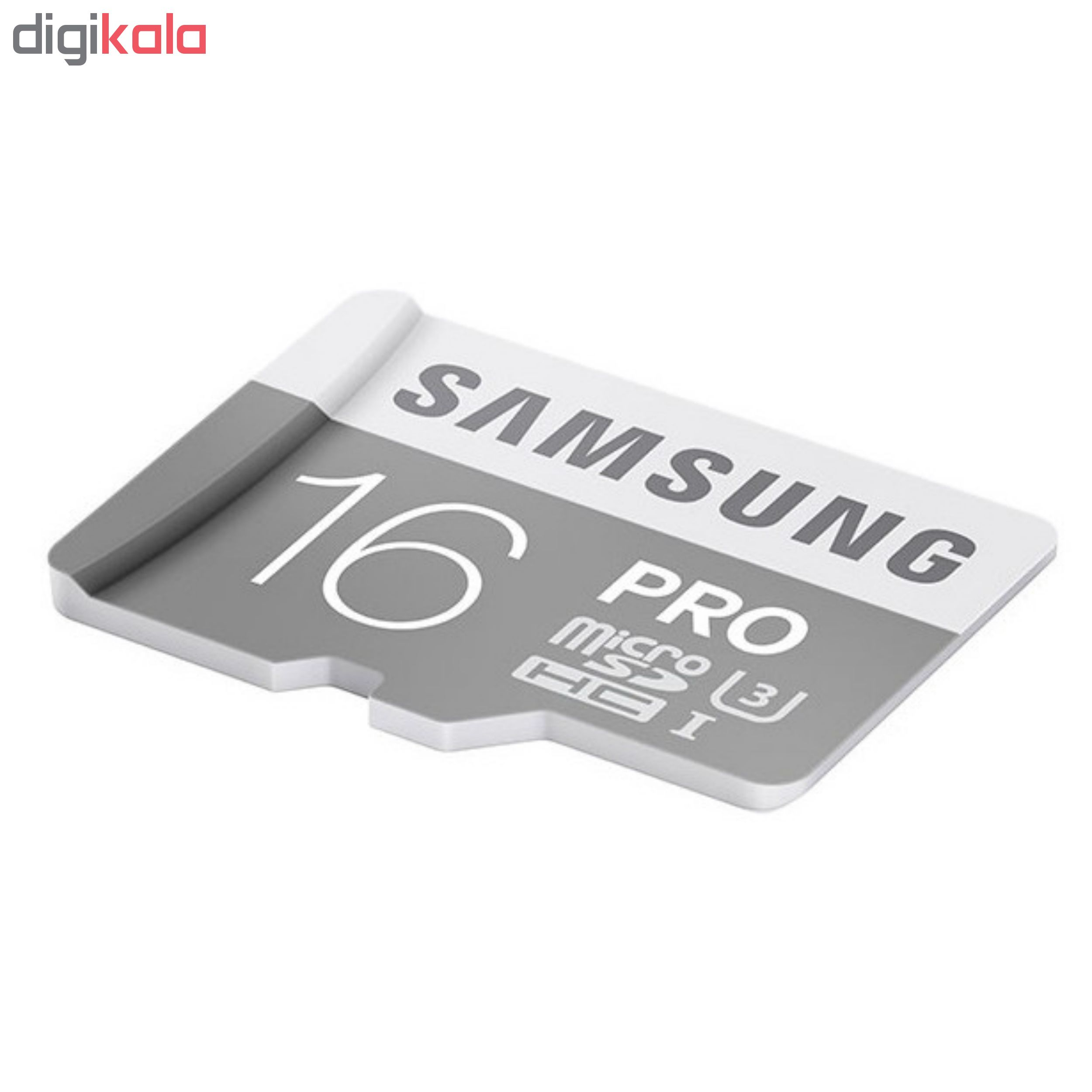 کارت حافظه microSDHC مدل Pro کلاس 10 استاندارد UHS-I U1 سرعت 90MBps ظرفیت 16 گیگابایت به همراه آداپتور SD