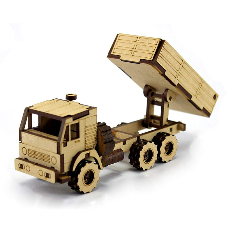 ساختنی مدل ماکت چوبی کامیون کد M48