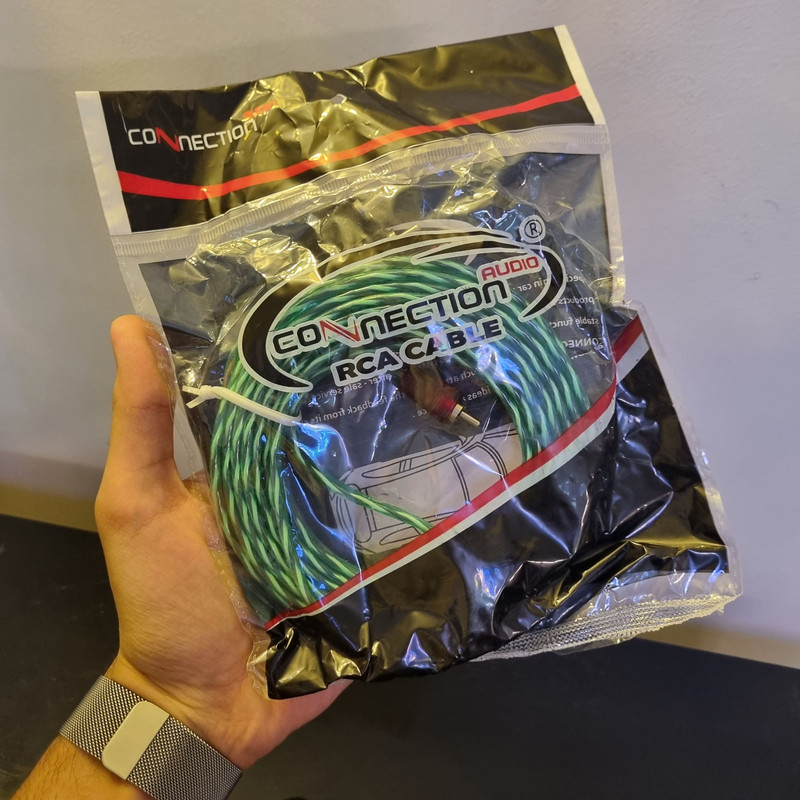 کابل آرسی آمپلی فایر کانکشن آدیو کد RCA-CABLE