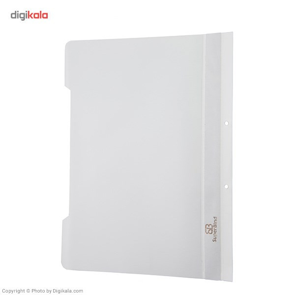 پوشه پلاستیکی سوپربایند مدل شفاف بسته 10 عددی