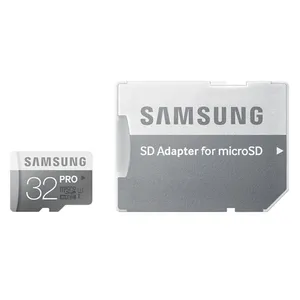 کارت حافظه microSDHC سامسونگ مدل Pro کلاس 10 استاندارد UHS-I U1 سرعت 90MBps ظرفیت 32 گیگابایت به همراه آداپتور SD