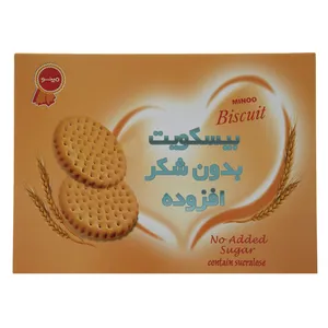 بیسکویت بدون شکر افزوده مینو - 280 گرم