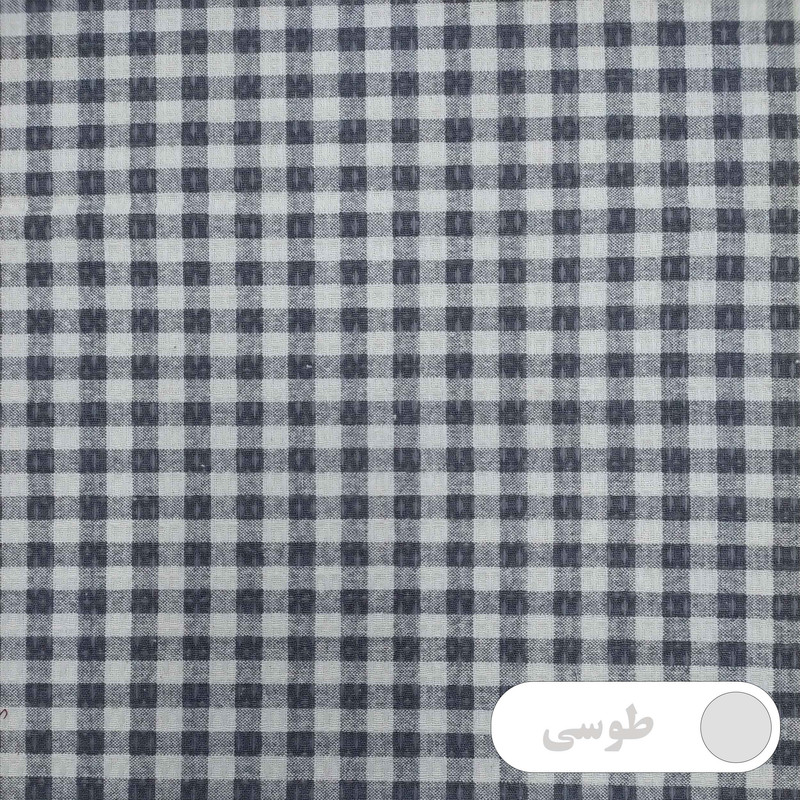 رومیزی پانیذ پود مدل چهارخانه مربع سایز 70x70 سانتی‌متر