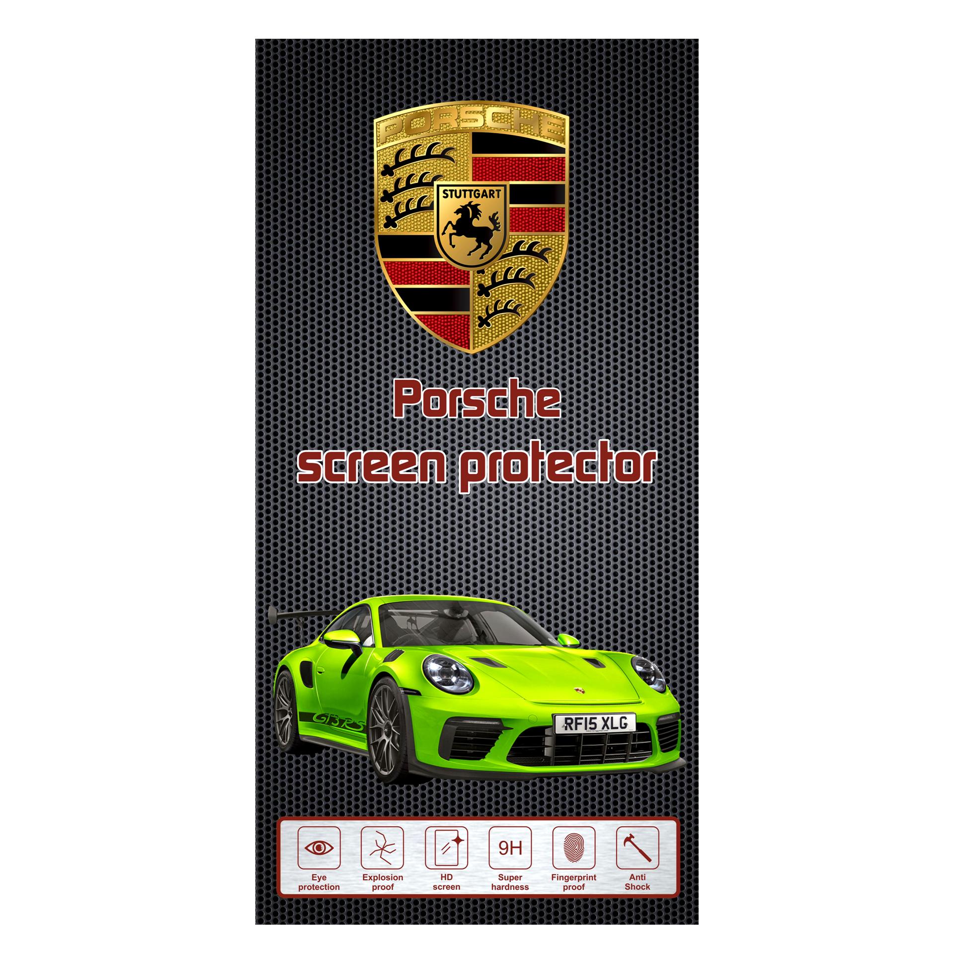 محافظ صفحه نمایش مدل Porsche مناسب برای گوشی موبایل سامسونگ Galaxy J3 Pro / J3110