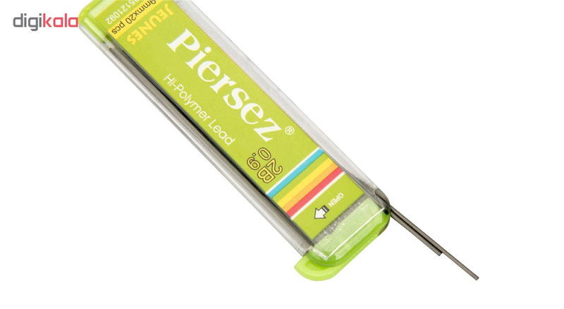 نوک مداد نوکی 2B پییرسز کد PZB0125 مدل ژینس قطر 0.9 میل متر بسته 10 عددی نوک مداد نوکی 2B پییرسز کد PZB0125 مدل ژینس قطر 0.9 میل متر بسته 10 عددی