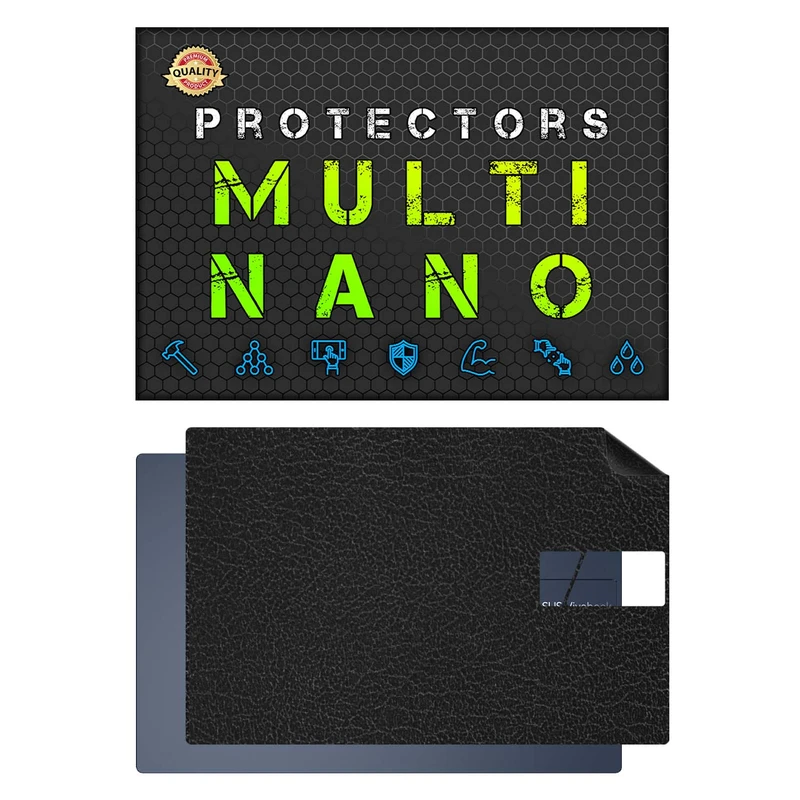 برچسب پوششی پشت لپ تاپ مولتی نانو طرح چرم مدل X-F1L مناسب برای لپ تاپ ایسوس VivoBook X1404ZA - 138i28 14.0 inch 2024