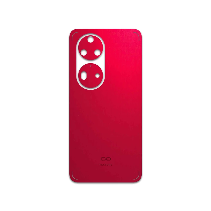 برچسب پوششی ماهوت مدل Matte-Warm-Red مناسب برای گوشی موبایل هوآوی P50 Pro