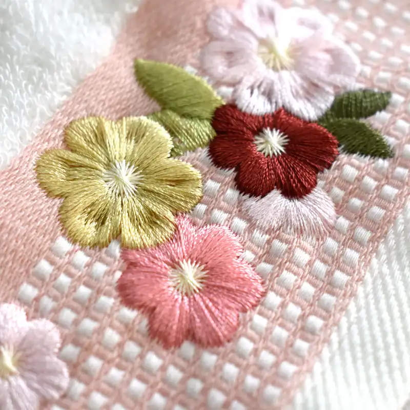 حوله دستی ازدیلک مدل Pembe سایز 50x85 سانتی متر مجموعه 4 عددی