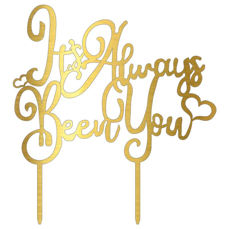 تاپر کیک مدل روز its always been you کد CT022