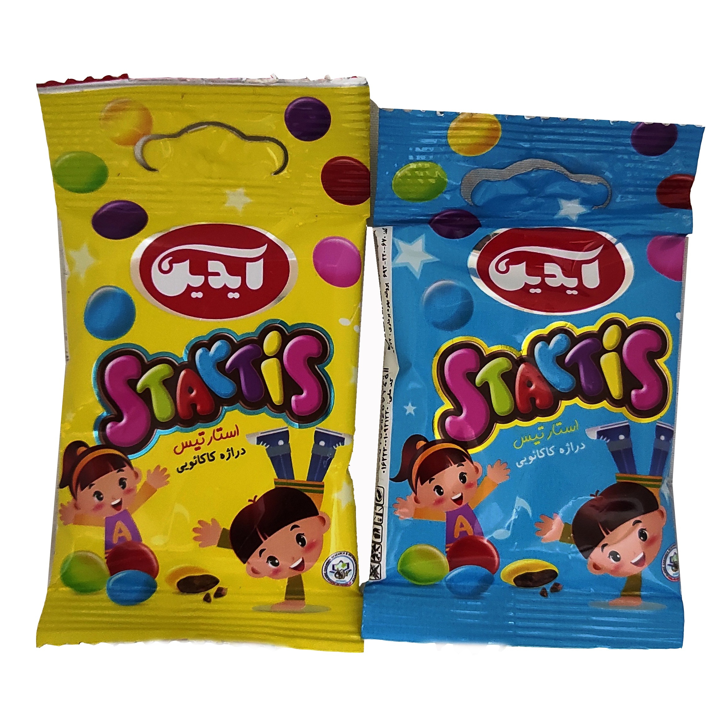دراژه کاکائویی آیدین - 25 گرم بسته 24 عددی