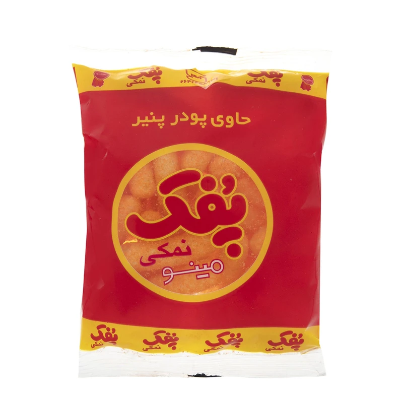 پفک نمکی مینو مقدار 28 گرم